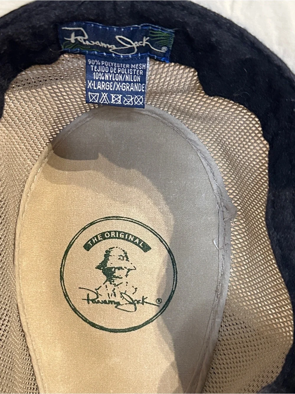 Panama Jack Men's Breathable Mesh Outback Hat Adjustable Chin Cord